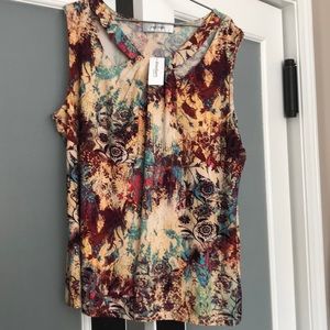 Jones studio tank blouse
